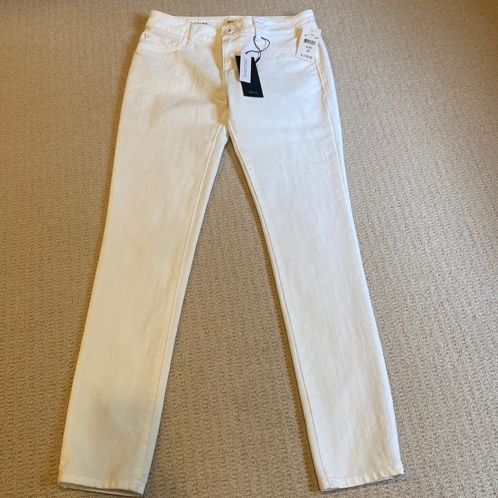 DL 1961 Florence white jeans NWT